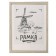 Photo frame MDF 30x40 cm. No. 6, width. 20 mm, milk oak (plastic screen)