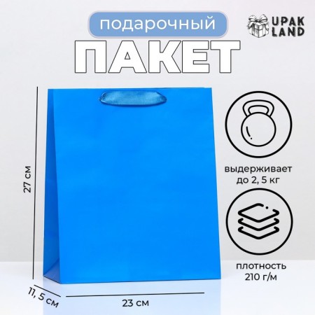 Laminated packet "Blue", 23 x 27 x 11.5 cm
