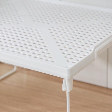 Standing on metal legs "Loft", 29.5 × 26 × 17.2 cm, white color-2