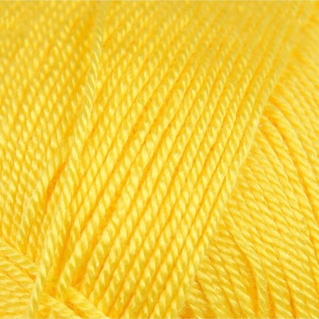 Yarn "Forever" 100% microfiber acrylic 300m/50g (110 yellow)