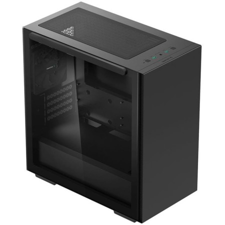 The DeepCool Macube 110 Black Black BP BP MATX 1x120mm 2xusb3.0 Audio Bott PSU-2