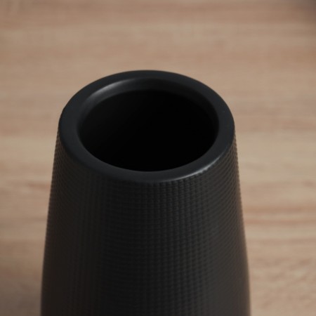 VAZA Ceramics Table "Adelmo" 20.5x9.5 cm, black-1