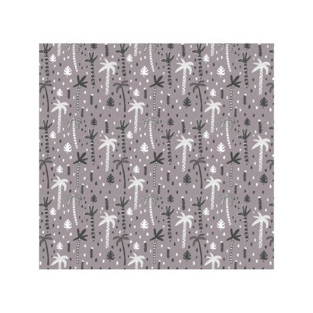 Organizer in a bath on suction cups "Gray Palmas", for storing toys and trifles, size 33x39 cm-1