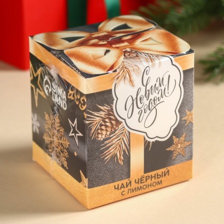New Year! Black tea "Happy New Year" taste: lemon, 50 g.-6