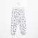 Boy slider, white/transport, height 68-74