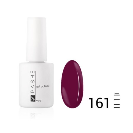 Color gel polish PASHE, No. 161 blackberry temptation, 9 ml