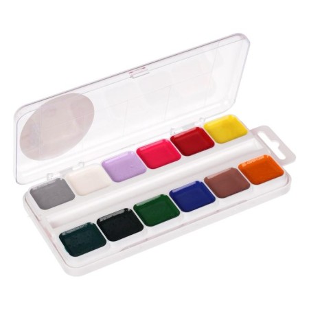 Watercolor 24 colors "Kalyak-Malyak", honey, without brush, plastic-4