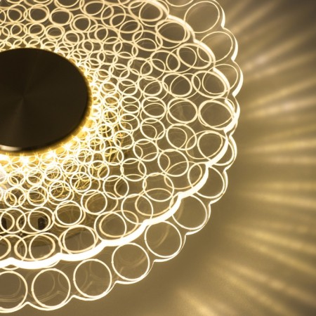 Bra "Foresika" Led 3000k gold 20x20x10cm-3