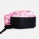 A backpack with a zipper, 3 outer pockets, pink color