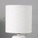 RUMINA table lamp E14 40W white 13x13x27 cm