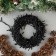 Garland “thread” 20 m, IP44, dark thread, 200 LED, glow blue, 8 modes, 220 V