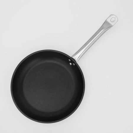Stainless steel pan, d = 28 cm, h = 4 cm, triple bottom, anti -stick coating, induction-2