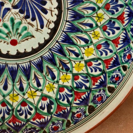 Largan Rishtan ceramics "Patterns", 25 cm, mix-2