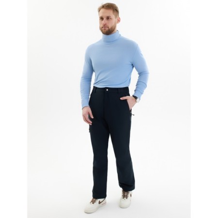 Sports male winter, size 48, dark blue color-12