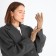 Gloves are female, dimensionless, without insulation, beige color