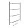 Electric towel Zein PE-05, Victoria, 400x600 mm, 4 crossbars