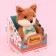 Soft toy "Cute foxes"