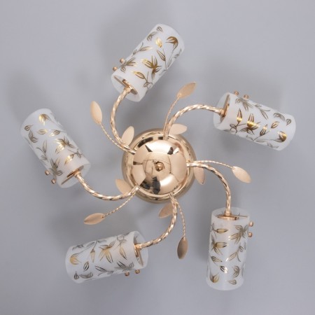 Darsy chandelier 5x40W E27 Gold Model: 2829735-3