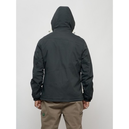 Sports male jacket, size 50, dark gray color-13