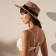 Women's hat minku "Summer", size 56-58, brown color