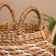 Wicker basket 30x30x35 cm
