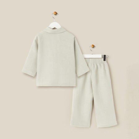 DECHIPARY HOME (shirt and trousers) SL Home P 34 (122-128), light green-9