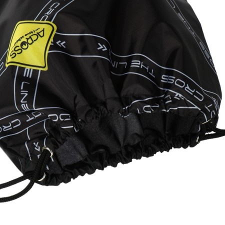 School backpack 40x33x15cm, ergonomic back, Across 410, black/yellow-13