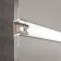 Built-in aluminum profile for Elektrostandard, LL-2-ALP013, 2 m, 2 m color, gray.