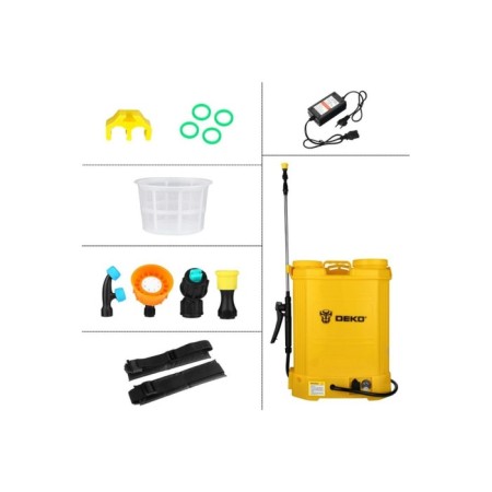 Sadovye sprayer DEKO DKSP10, battery, Li-Ion, 16 liters-1