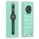 Smart hours Hoco Y7, 1.32 ", 360x360, IP68, BT5.0, 330 mAh, alarm clock, stepomer, black