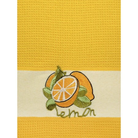 A set of wuffed napkins Diva Afrodita "Lemon", size 45x65 cm, 4 pcs-3