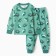 Pajamas for boys, color green, height 122 cm