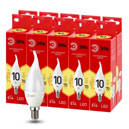 LED LED era Red Line "Candle in the Wind", 10 W, E14, 800 lm, 2700k, glow warm white-3
