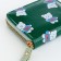Children's wallet with lightning, green color