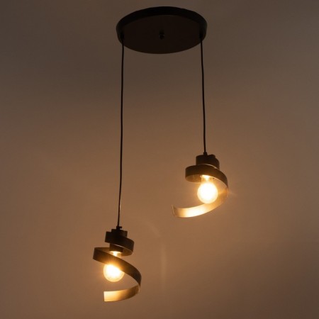 Light Svetogor "Time" 2x60W E27 Black-2