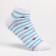 Women's socks, white mix, size 35-38