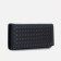 Women's wallet on a magnet, black color