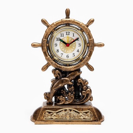 Clock - HELP Alarm clock, discrete move, di -7 cm dial, 15 x 22.5 cm, aa-3