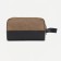 Lightning cosmetic bag, brown color