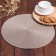 Serving shade "Classic", dairy color, d = 38 cm