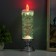 Lava-lamp "Frosty candle" LED from 3haa USB batteries silver 7x7x28cm
