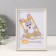 Photo frame Plastic "Nensi" 15x21 cm, blue