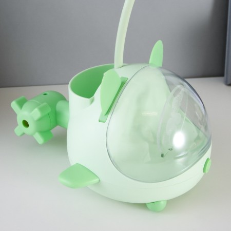 Board Lamp "Cute Bear" LED 3.5W USB AKB Green 12x15x32 cm Risalux-10