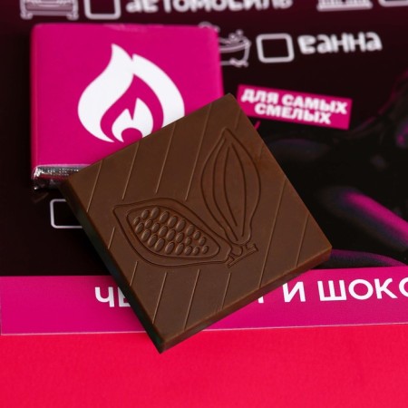 Check List "Places" with milk chocolate, 5 g. (18+)-1