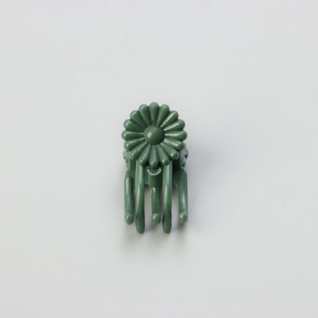 Clip for plants "flowers", set of 10 pcs., Brown-3