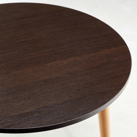 Round table, 900x900x755, oak wenge-3