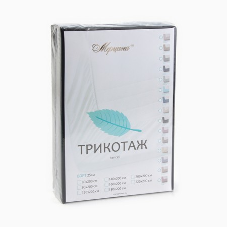 Glass sheet 160x200x25cm, dark gray, Tensel 120g/m, PE100%-3