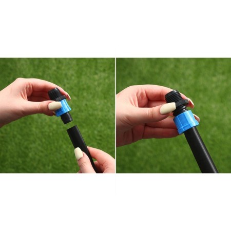 A fitting for drip tape, 16 mm - 1/2 "(12 mm), plastic, Greengo-3
