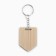 A wooden key keychain "Dad can do everything", 3.7 x 5 cm