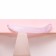 Gift package, craft, with a window, "pink", 30 x 30 x 30 cm
